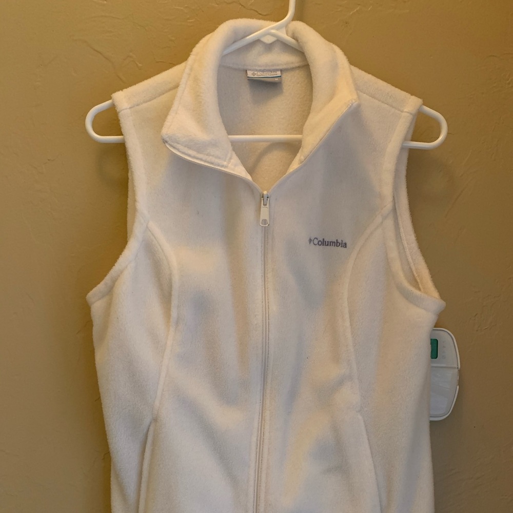 White Columbia Vest